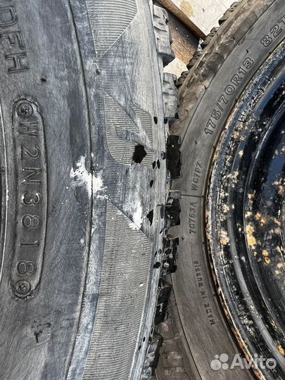 Колеса bridgestone 175/70/13