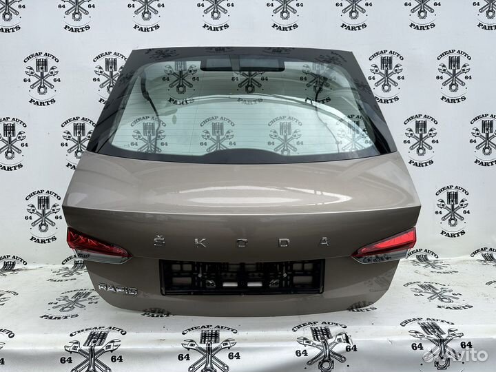 Крышка багажника Skoda Rapid 2 Оригинал в сборе