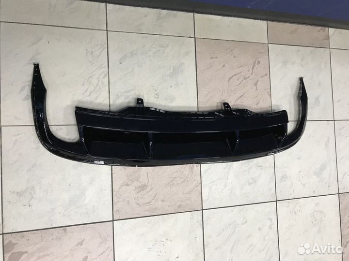 Диффузор заднего бампера R line VW Passat CC рест