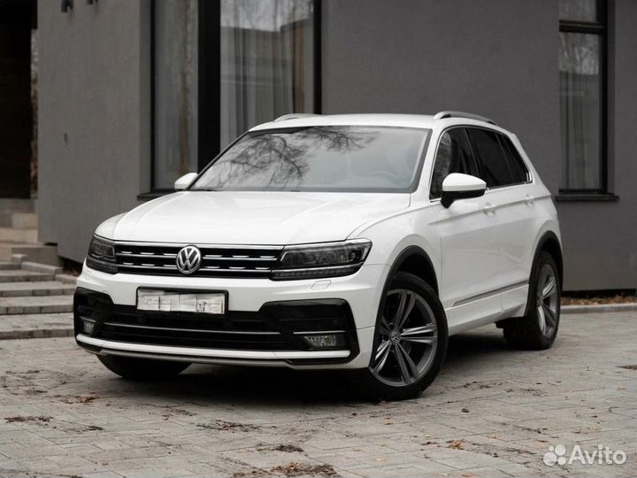 Обвес R-line на Volkswagen Tiguan 2
