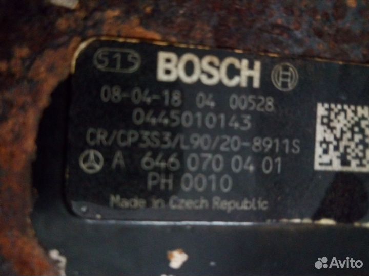 Тнвд Мерседес 906 Спринтер 646 070 04 01