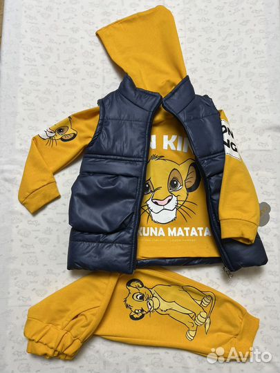 Костюм тройка с жилеткой