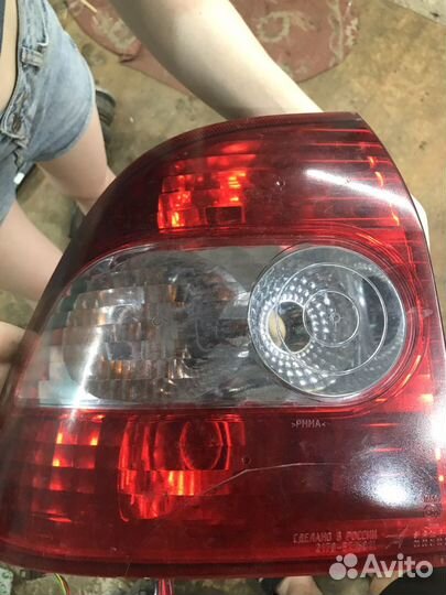 Задние фары на приору