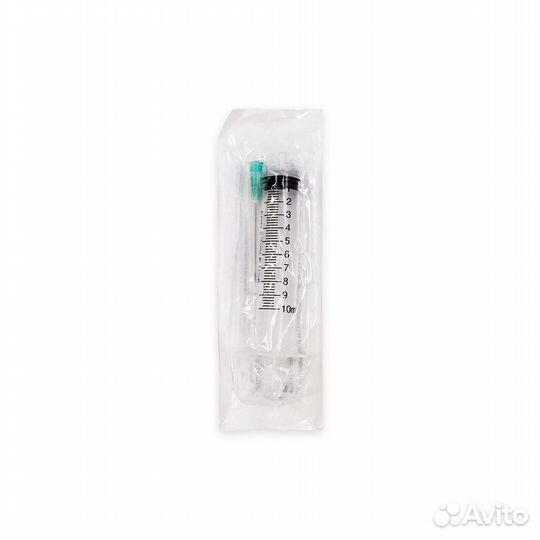 Шприц MedAim 10 мл с иглой 0,8х40 мм (21Gх1 1/2