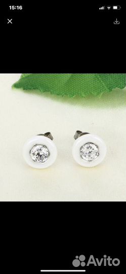 Серьги гвоздики