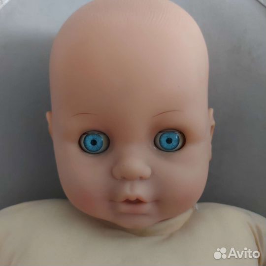 Большой мягконабивной пупс гдр