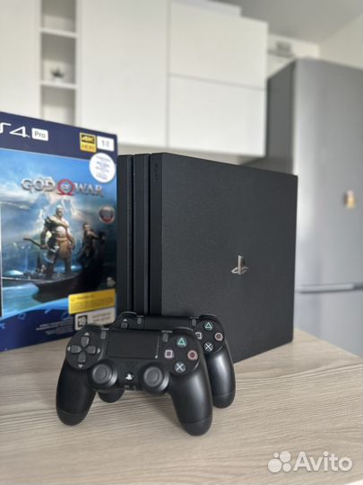 Sony playstation 4 PS4 pro 1tb с играми