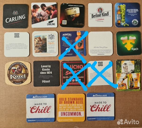 Коллекция бирдекель (подставка под пиво и др)