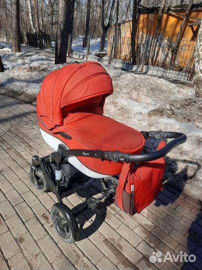 Коляска люлька для новорожденных бу