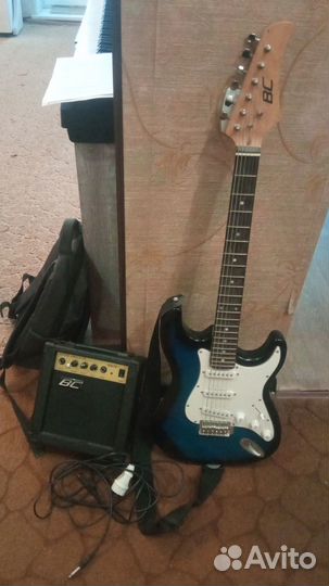 Электрогитара с комбиком