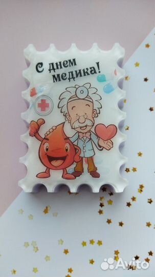 Мыло ручной работы с картинками