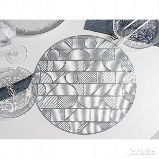 Набор салфеток сервировочных на стол Доляна «Бурле