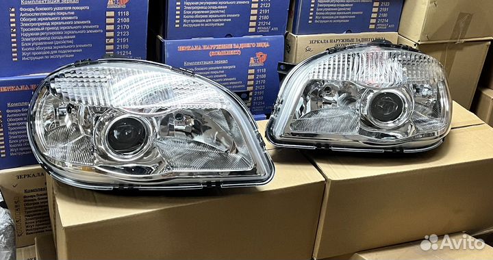 Фары на Нива Шевроле нового образца