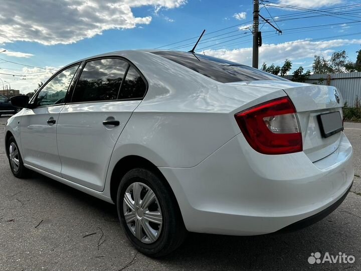 Skoda Rapid 1.6 МТ, 2016, 96 000 км