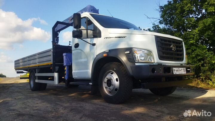 ГАЗ ГАЗон Next C41R33 с КМУ, 2018