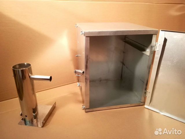 Дымогенератор с камерой для копчения