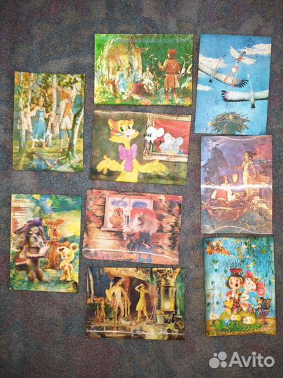 Открытки советские стерео (3 d)