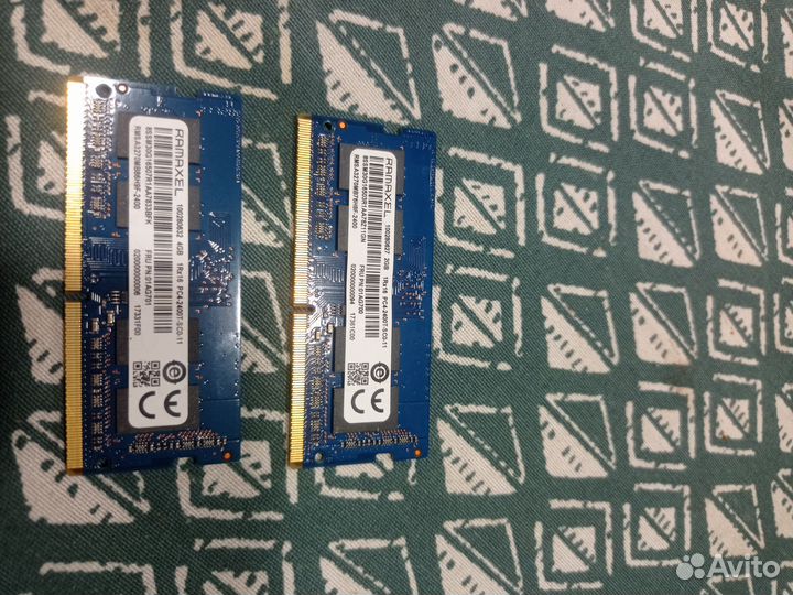 Оперативна память для ноутбука