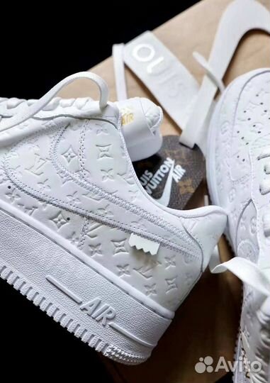 Кроссовки louis vuitton x nike AIR force 1