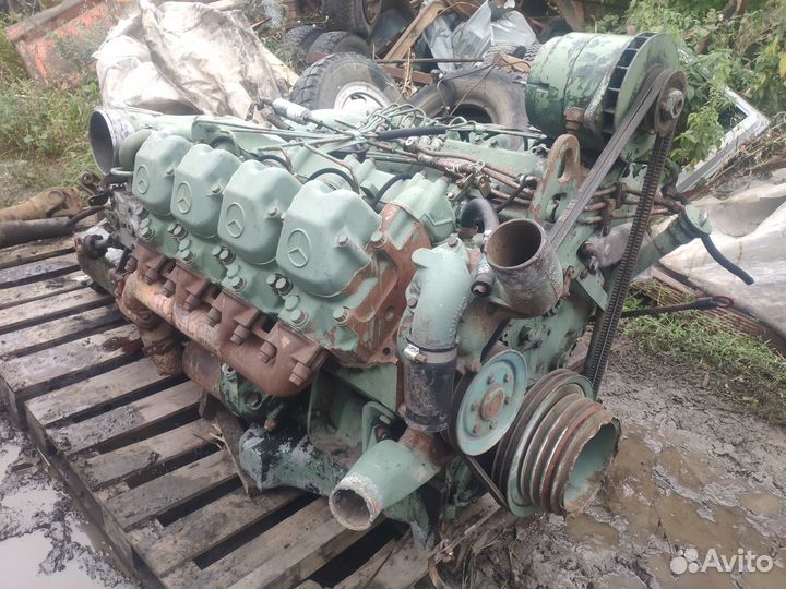 Двигатель Mercedes OM422 с кпп