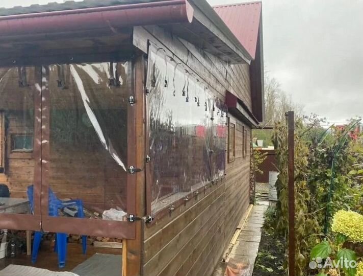 Мягкие окна из пленки пвх