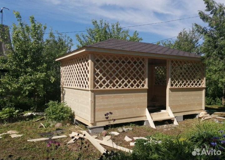 Простая беседка