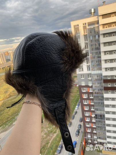 Мужская шапка меховая