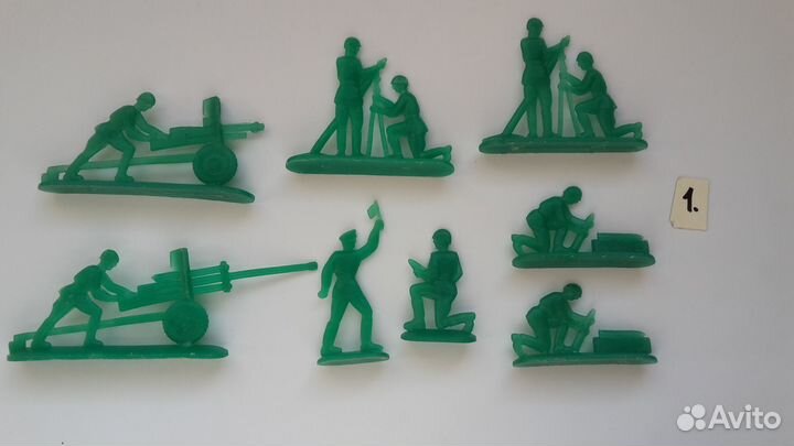 Солдатики артиллерийский дивизион СССР