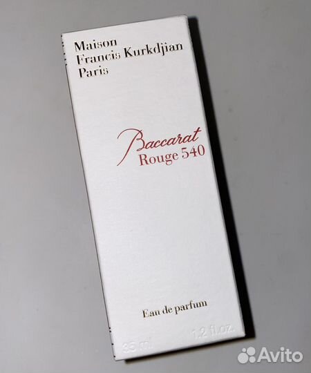 Духи baccarat rouge 540