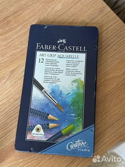 Акварельные карандаши faber castell 12 цветов