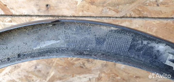 Накладка заднего крыла правого Volkswagen Tiguan