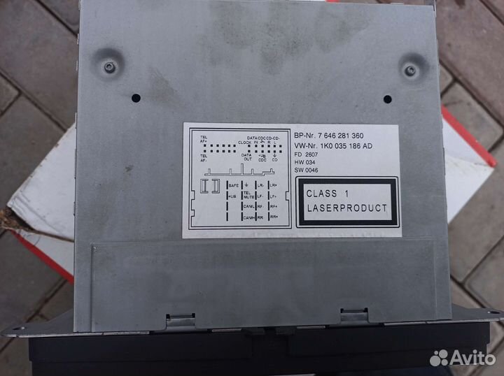 Магнитола на volkswagen