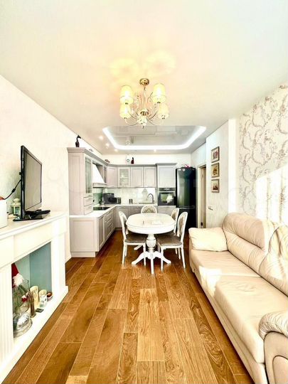 3-к. квартира, 86,4 м², 11/25 эт.