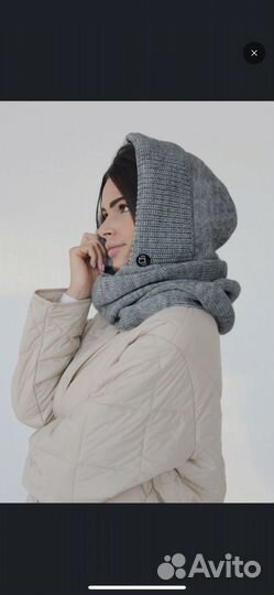 Капор зимний женский