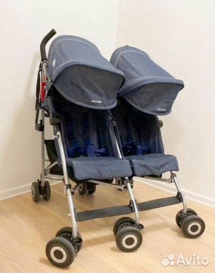 Коляска трость Maclaren Triumph для двойни