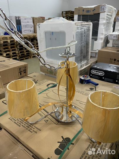 Люстра новая