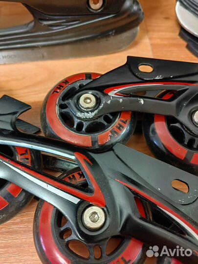 Ролики детские/хоккейные коньки