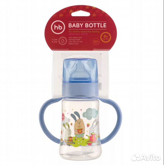 Бутылочки, поильники для кормления Happy Baby