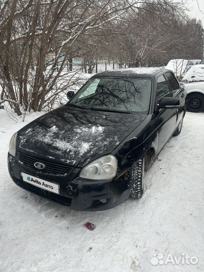 LADA Priora 1.6 МТ, 2008, битый, 212 325 км