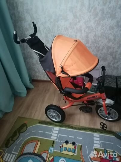 Детский велосипед с ручкой бу