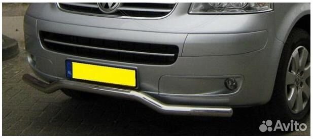 Защита переднего бампера VW T5 2003-2015