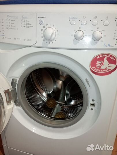 Стиральная машина бу indesit 5 кг