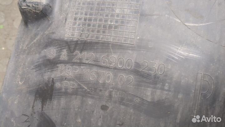 Защита арок (подкрылок) Mercedes E W212, 2010