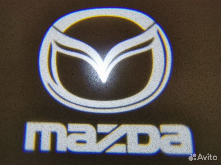 Штатные проекторы логотипа Mazda 6 GH 2008-2013г