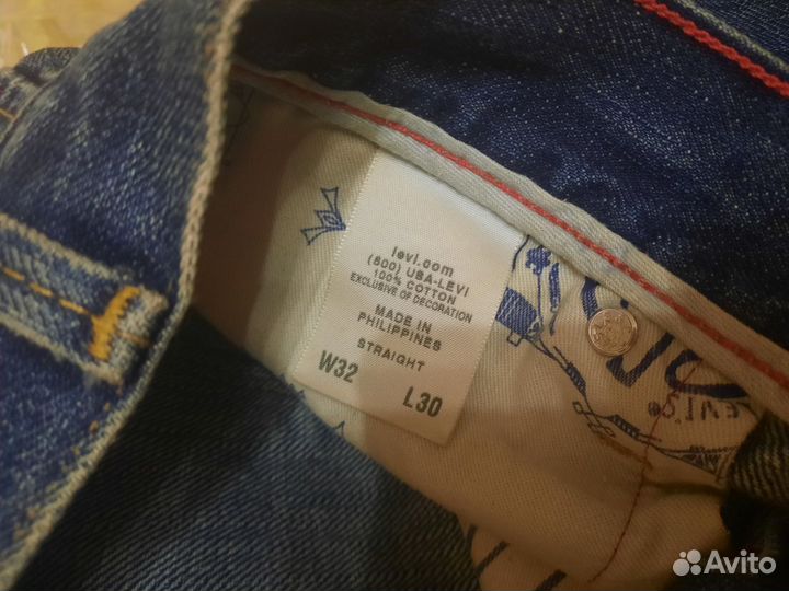 Джинсы мужские levis