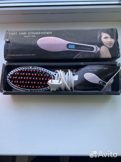Расческа-выпрямитель Fast Hair Straightener