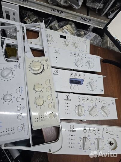 Модуль индикации в сборе с панелью от стиральной м