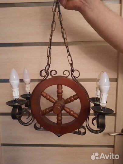 Светильник потолочный подвесной бу