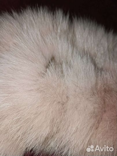 Воротник. Натуральный мех