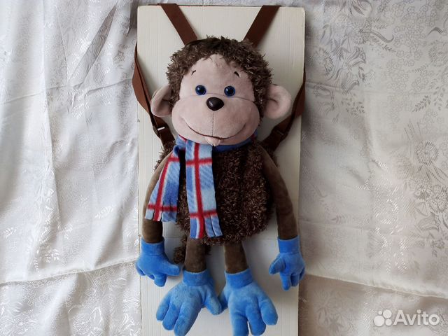 Детский рюкзак/игрушка обезьянка